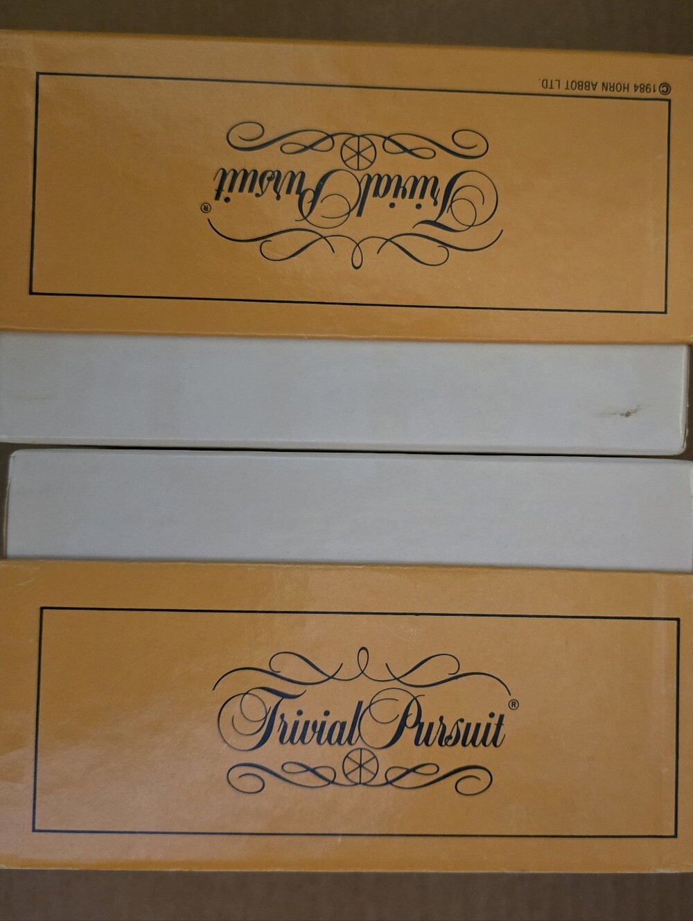 Vintage 1984 Trivial Pursuit Genus II Edition Card Expansion 100% Complete